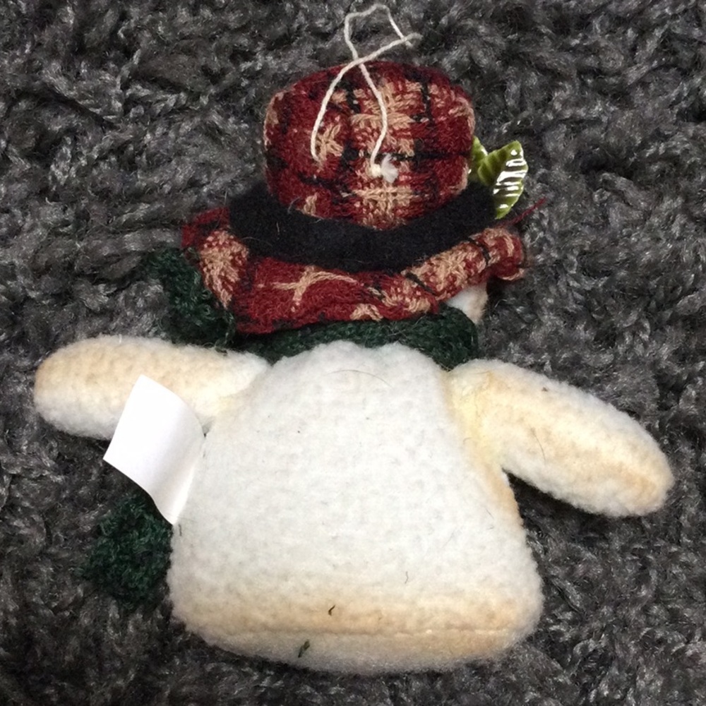 NWT Christmas holiday snowman decorations ornaments bag wine bottle cover - Picture 8 of 14